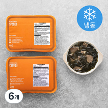 더반찬 쇠고기미역국 2인분 (냉동), 600g, 6개