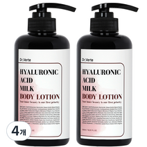 닥터벌트 히알루론산 밀크 바디로션, 500ml, 4개