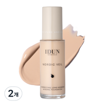 이든미네랄 롱웨어 리퀴드 파운데이션 노르딕 베일 26ml, 21호 사가, 2개