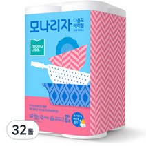 모나리자 다용도 에어볼 키친타올 160p, 160매, 32개