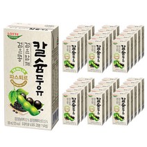 파스퇴르 검은콩 검은참깨 칼슘두유, 190ml, 64개