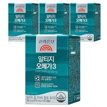 고려은단 알티지 오메가3 40.2g, 60정, 4개