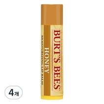 버츠비 모이스춰라이징 립밤, 허니, 4.25g, 4개