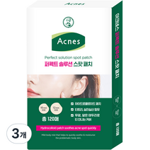 아크네스 퍼펙트 솔루션 스팟 패치, 3개, 120개입