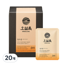 오설록 유기농 청우롱차, 1.8g, 20개