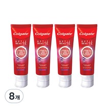 콜게이트 옵틱 화이트 다즐링 민트 치약, 100g, 8개