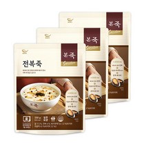 본죽 데워서 바로 먹는 전복죽, 330g, 3개