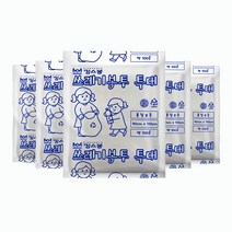 킹스봉 재활용 쓰레기 비닐봉투 배접 분리수거 비닐 봉지 투명 특대 20p, 100L, 5개