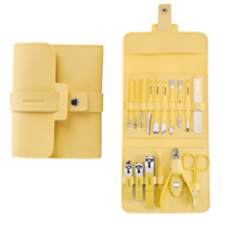 해피제이 프리미엄 손발톱 얼굴 관리 16종 세트, 옐로우, 1세트