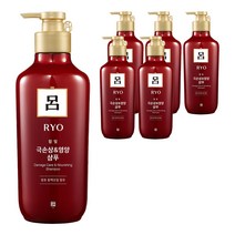 려 함빛 극손상 영양케어 샴푸, 550ml, 6개