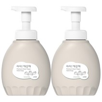 아이깨끗해 프리미엄 클린 비건 핸드워시 무향, 450ml, 2개