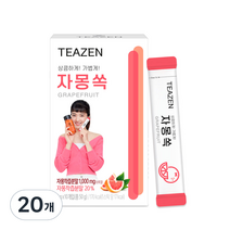 티젠 자몽쏙 분말차, 5g, 20개