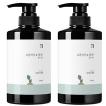 살림백서 오푼티아&밤부 샴푸 체리블라썸향, 500ml, 2개