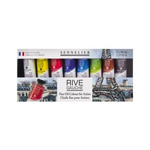 시넬리에 리브고쉬 유화물감 A N130313.1 Rive Gauche Hardboard set, 40ml, 8색