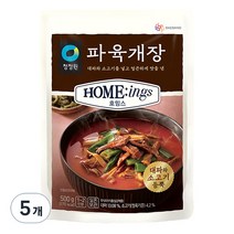 청정원 호밍스 파육개장, 500g, 5개
