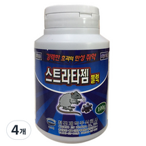 스트라타젬 쥐약 블럭 100g, 1개입, 4개