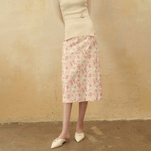 리올그 FSTS FLOWER PATTERN FLARE SKIRT