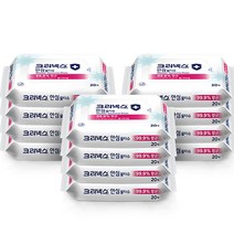 크리넥스 안심 물티슈, 20매, 12팩
