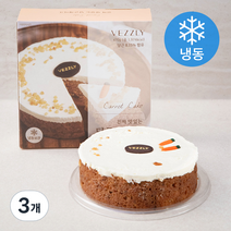 베즐리 진짜 맛있는 당근 케이크 (냉동), 470g, 3개