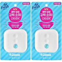 에어후레쉬 데옥스 화장실용 비치형 방향제 깨끗한 비누향 2p, 1개, 12ml