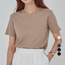 아피나르 베이직 크루넥 반팔 티셔츠