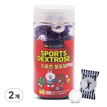 뉴트리크라프트 스포츠 포도당 캔디, 40정, 2개