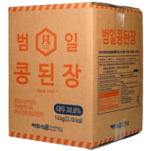 범일 콩된장 특대입자, 14kg, 1개