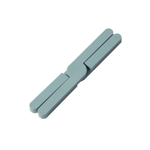 투제이 미끄럼 방지 접이식 실리콘 냄비받침, 민트, 1개