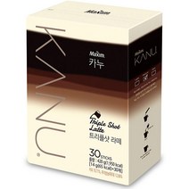 카누 트리플샷 라떼 커피믹스, 30개입, 1개, 14g