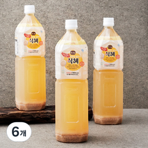 프레시오늘 신선냉장 맑은 엿기름 16시간 윤성순 장모님 식혜, 1500ml, 6개