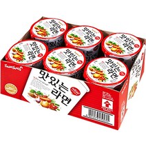 삼양 맛있는라면 컵라면 소컵 65g, 6개