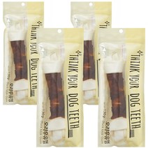 Think your dog teeth 딩고 오리우유 껌 130g, 4개입