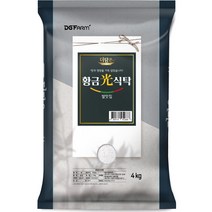 대구농산 2022년산 햅쌀 더담은 황금빛식탁 백미, 4kg, 1개