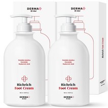 아케이 더마 리치리치 고보습 각질케어 풋크림 550ml, 2개, 1개입