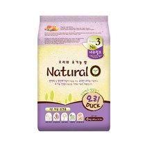 네츄럴오 성견용 오리와 유기농 쌀 건식사료, 오리, 6kg, 1개