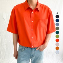 제이에이치스타일 남성용 아이스 반팔 셔츠 JMROK008