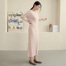 비나인 마이트 골지롱 니트 원피스