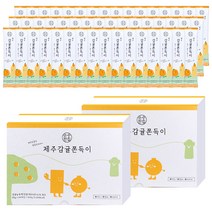 순수한집 제주 감귤 쫀득이 24p, 600g, 2박스