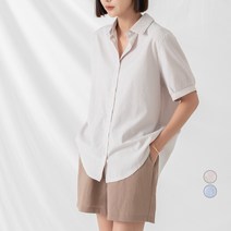 ELLE PARIS 스트라이프 반팔 셔츠
