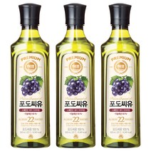 해표 포도씨유, 500ml, 3개