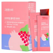 그린몬스터 프리미엄 콜라겐5000, 15개, 20g