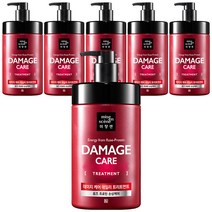 미쟝센 데미지케어 로즈프로틴 데일리 트리트먼트, 1000ml, 6개