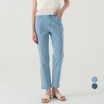 ELLE PARIS 세미와이드핏 스판 경량 데님