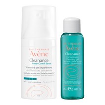 아벤느 클리낭스 파워 컨트롤 세럼 30ml + 클리낭스 클렌징젤 25ml, 1세트