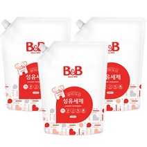 비앤비 섬유세제 1500ml 리필, 3개입