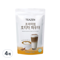 티젠 프피미엄 호지차 파우더, 500g, 4개, 4개