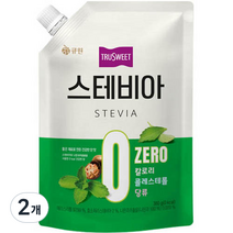 큐원 스테비아, 380g, 2개