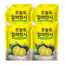 바로푸드 오늘도 깔라만시 주스, 1L, 4개입