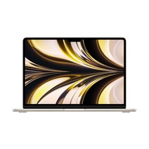 Apple 2022 맥북 에어, 스타라이트, M2 8코어, GPU 10코어, 512GB, 16GB, 35W 듀얼, 한글, Z15Z0001G