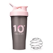 10도씨 블렌딩 쉐이커 보틀, 핑크그레이, 600ml